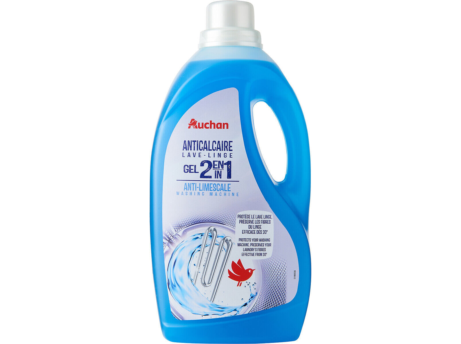 GEL ANTI-CALC&Aacute;RIO AUCHAN 2 EM 1 2L