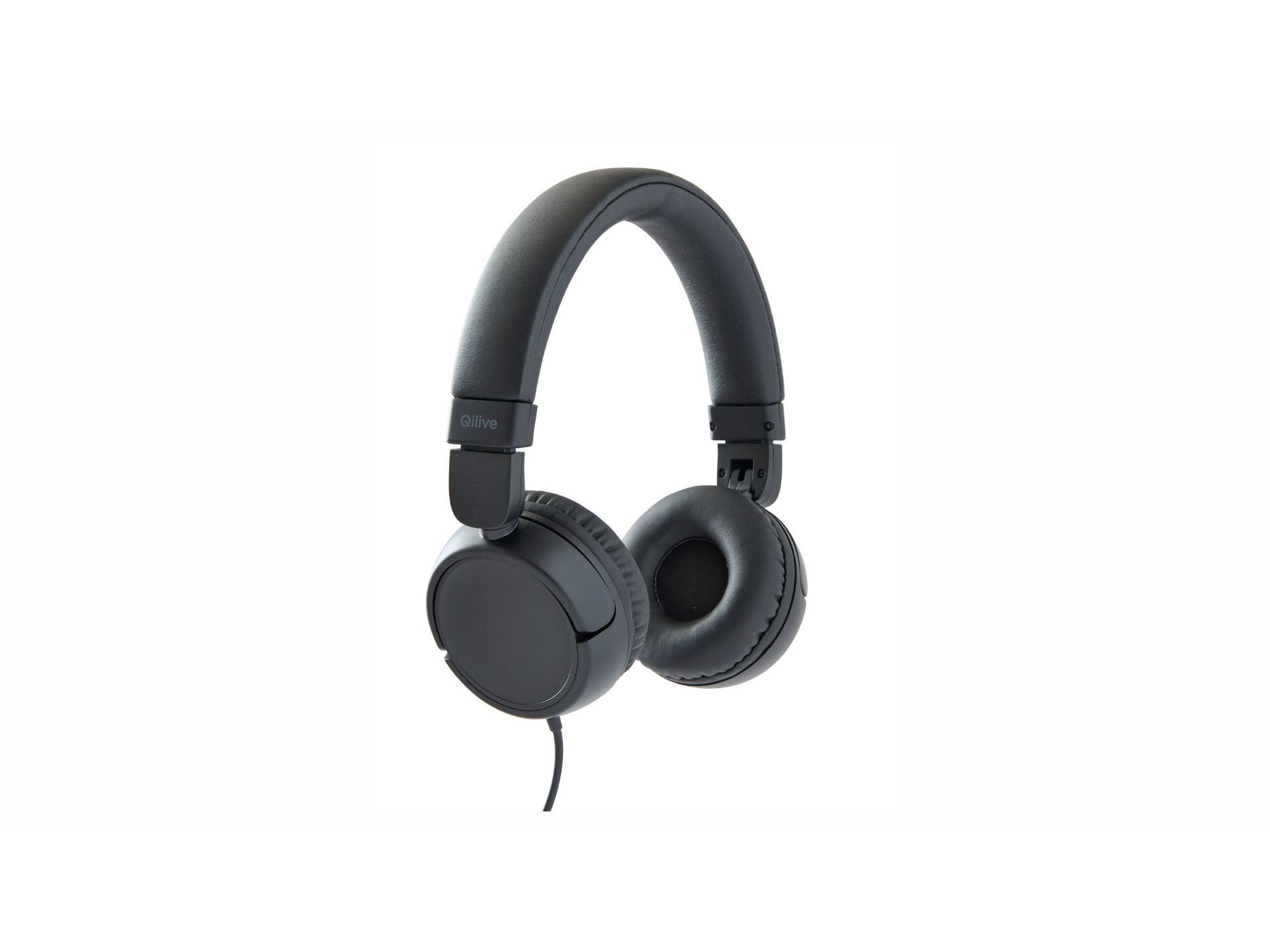 AUSCULTADORES COM FIO QILIVE 600177362 C/MICRO PRETO Q1286 image number 0