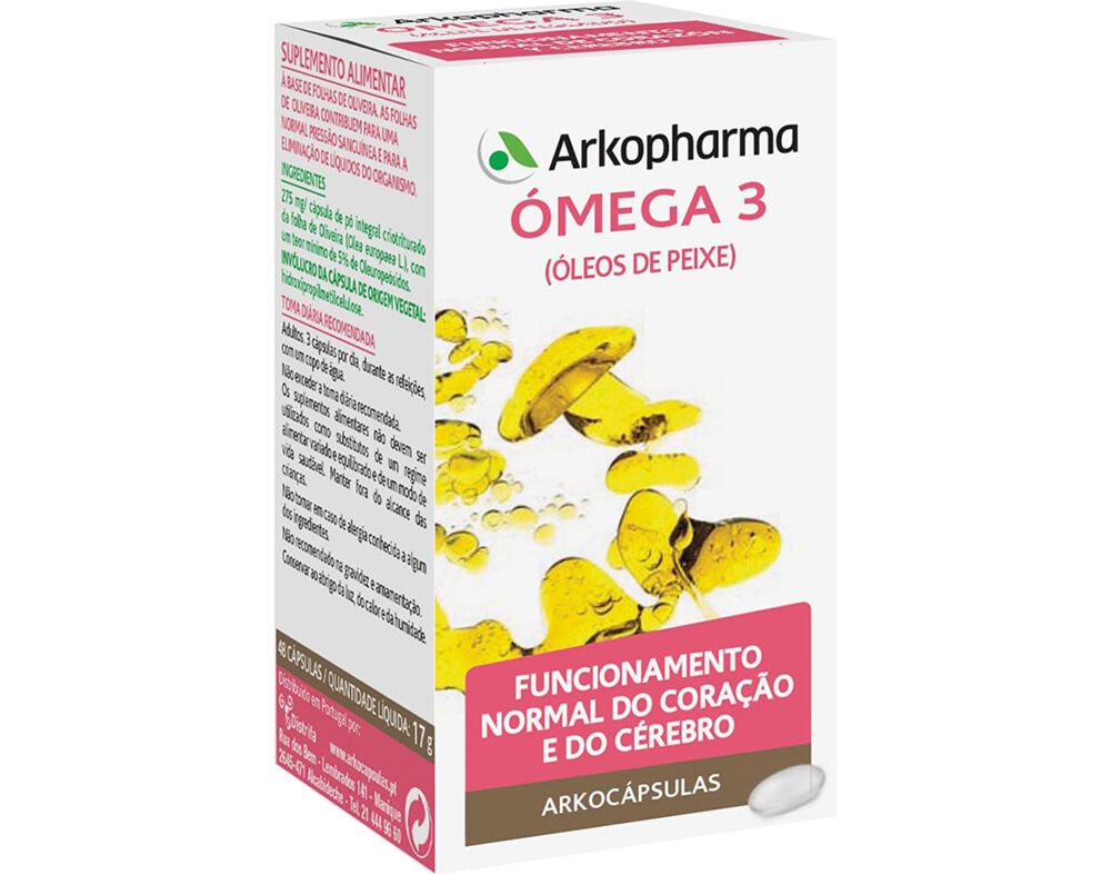 SUPLEMENTO ARKOPHARMA OMEGA 3 50 CAPSULAS image number 0