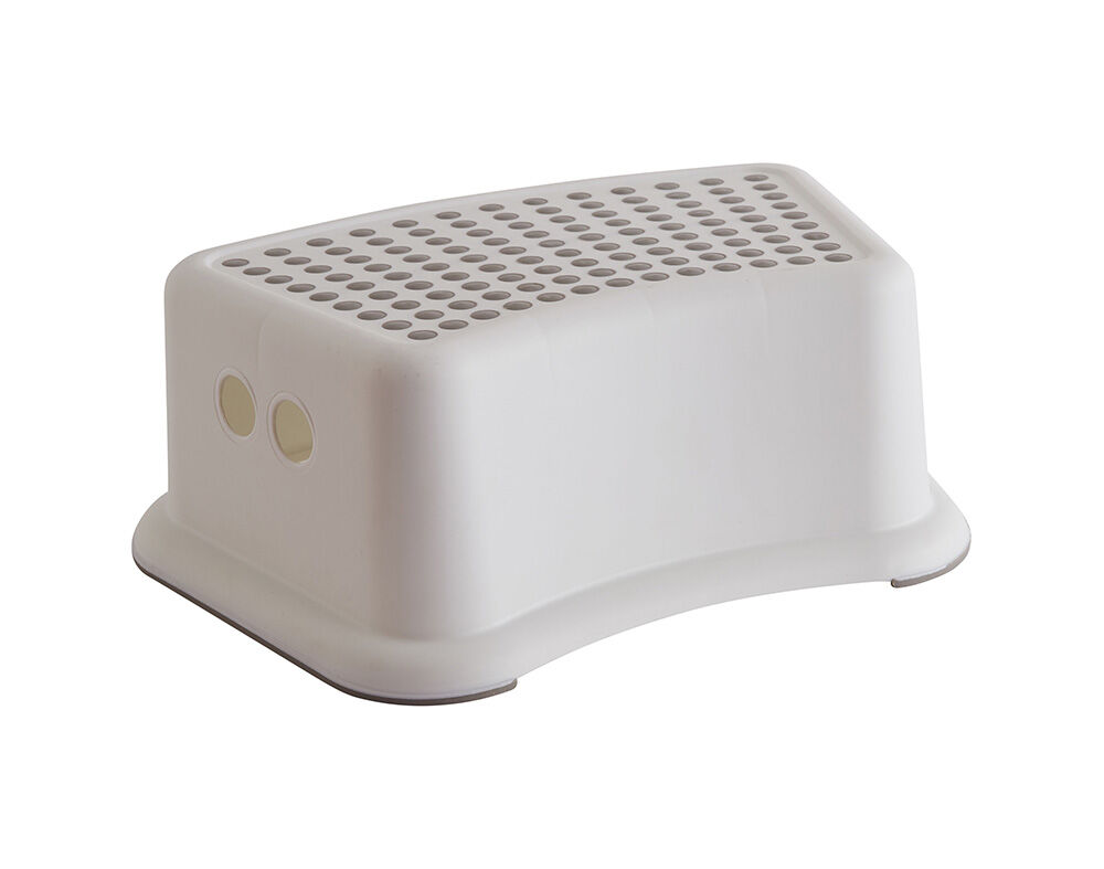 BANCO ACTUEL EM PL&Aacute;STICO BRANCO 36X25X13CM