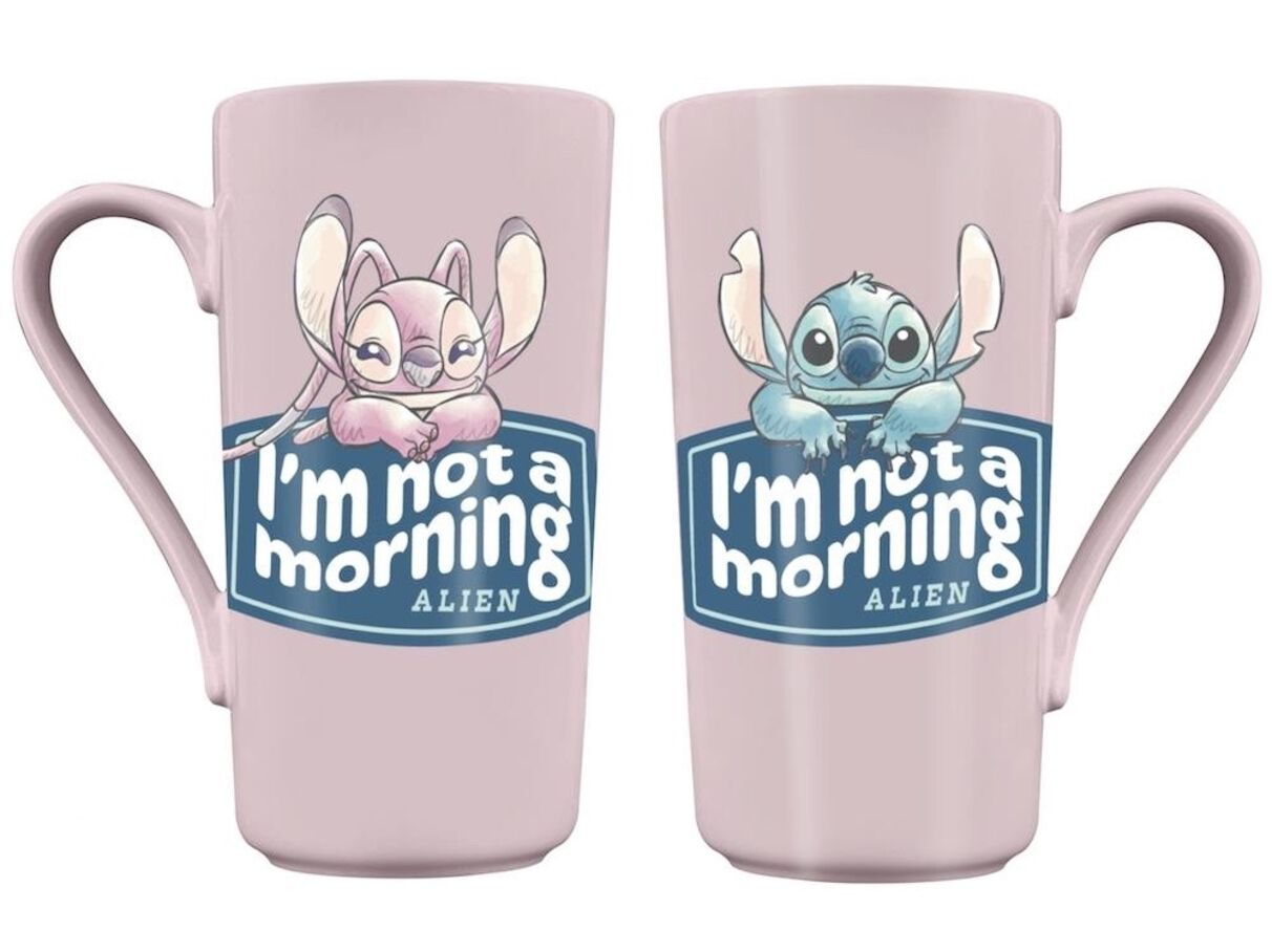 I'M NOT A MORNING ALIEN MUG STITCH 470ML