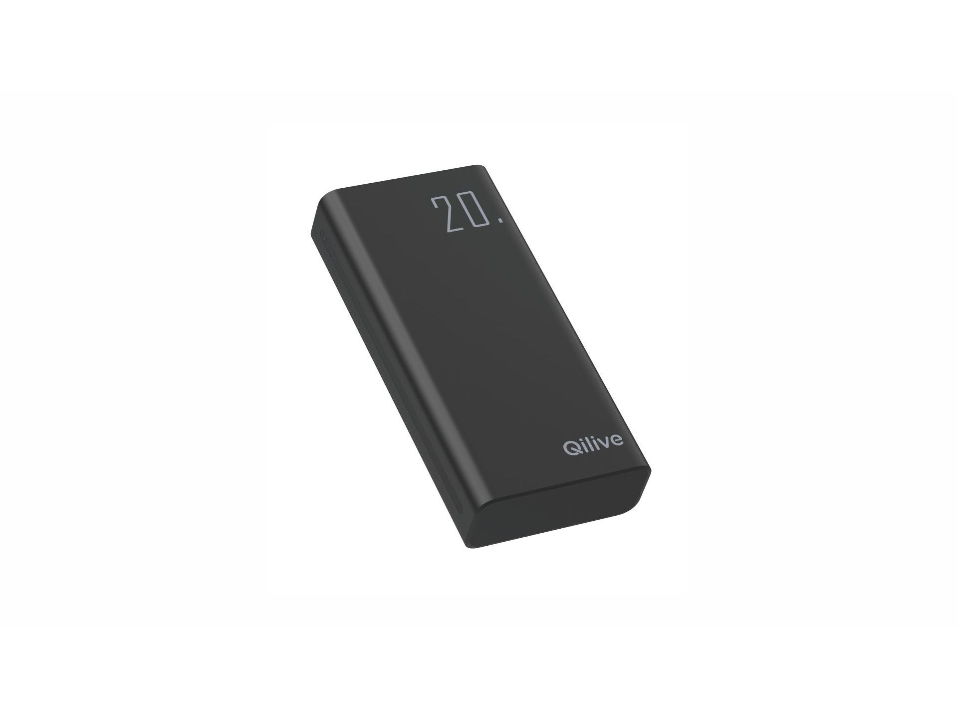 POWERBANK QILIVE 600183094 PRETO 20000 MAH 15W