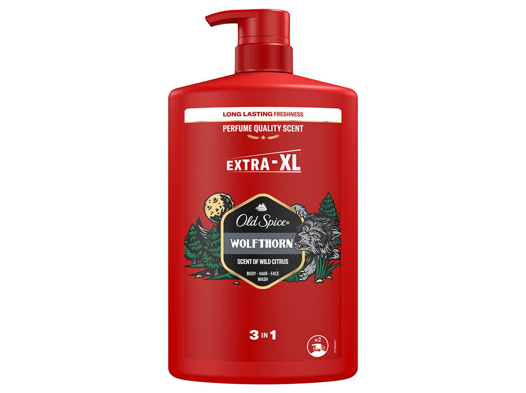 GEL BANHO OLD SPICE SHOWER GEL WOLFTHORN 1L image number 0