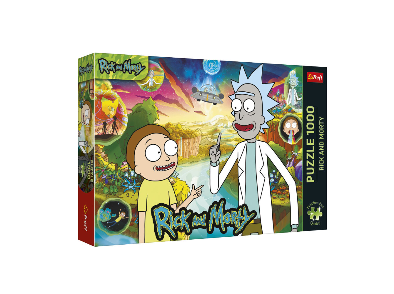 PUZZLE RICK&MORTY TREFL 1000 PE&Ccedil;AS image number 0