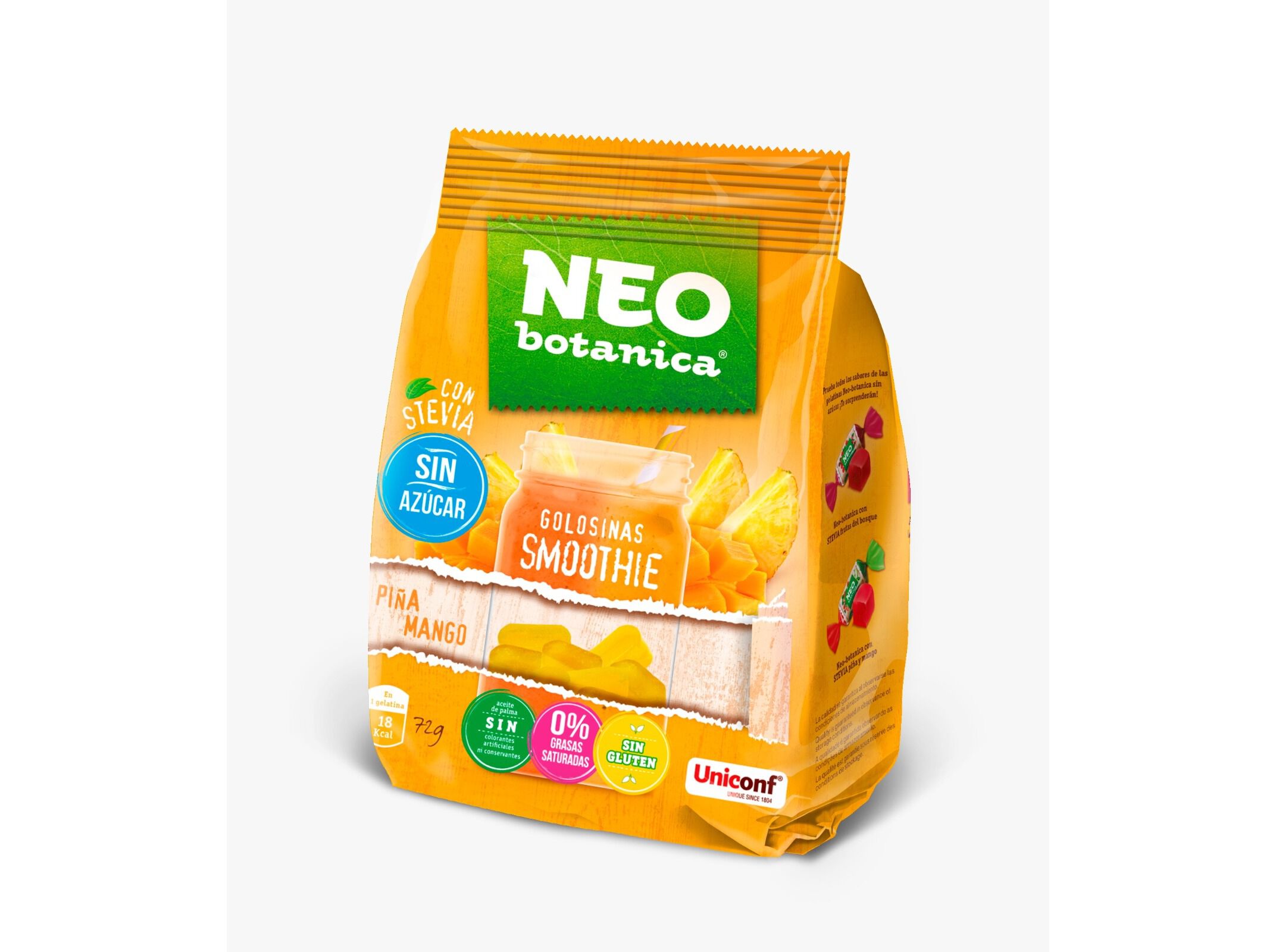 GOMAS NEO BOTANICA ANANAS E MANGA SEM A&Ccedil;UCAR 72GR image number 0