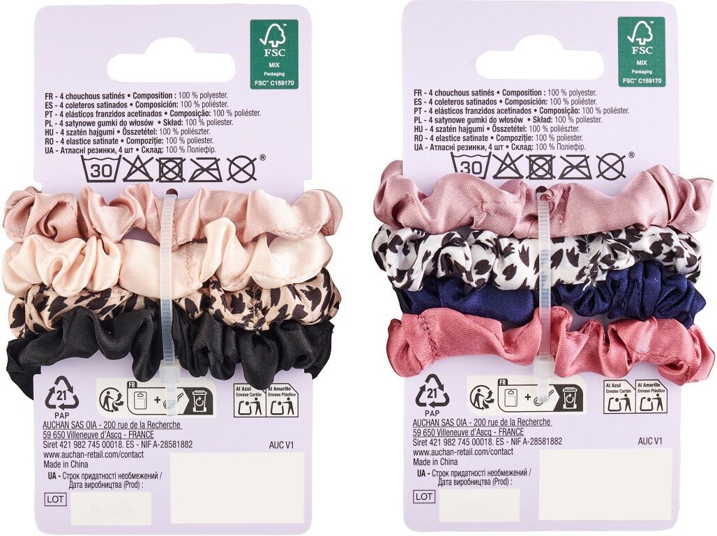 EL&Aacute;STICOS CHOUCHOUS COSMIA FINOS CETIM X4 image number 1