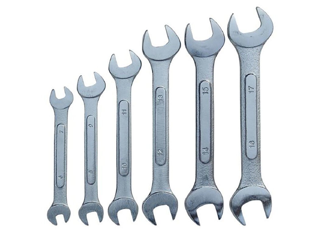 CONJ 6 CHAVES INGLESAS POLEGAR 2 EXTREMIDADES image number 0