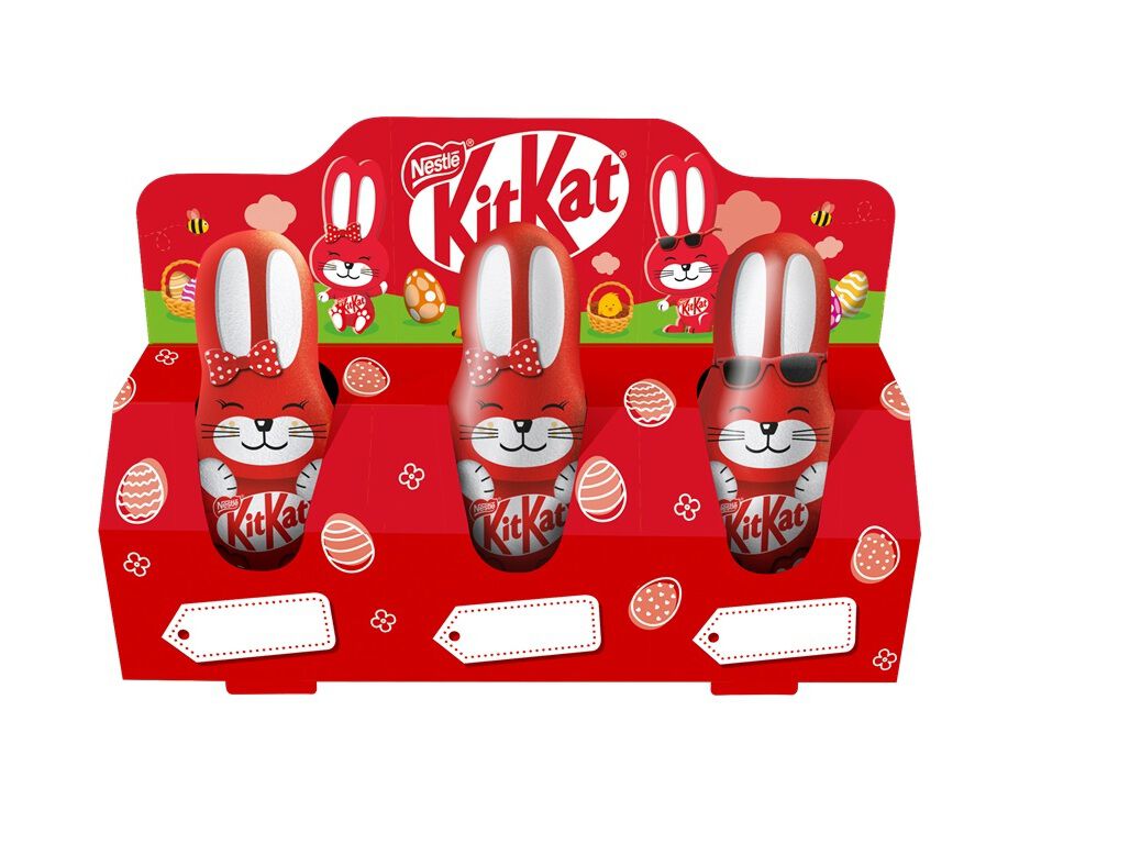 FANTASIAS DE CHOCOLATE KITKAT COELHO 3X17G image number 1