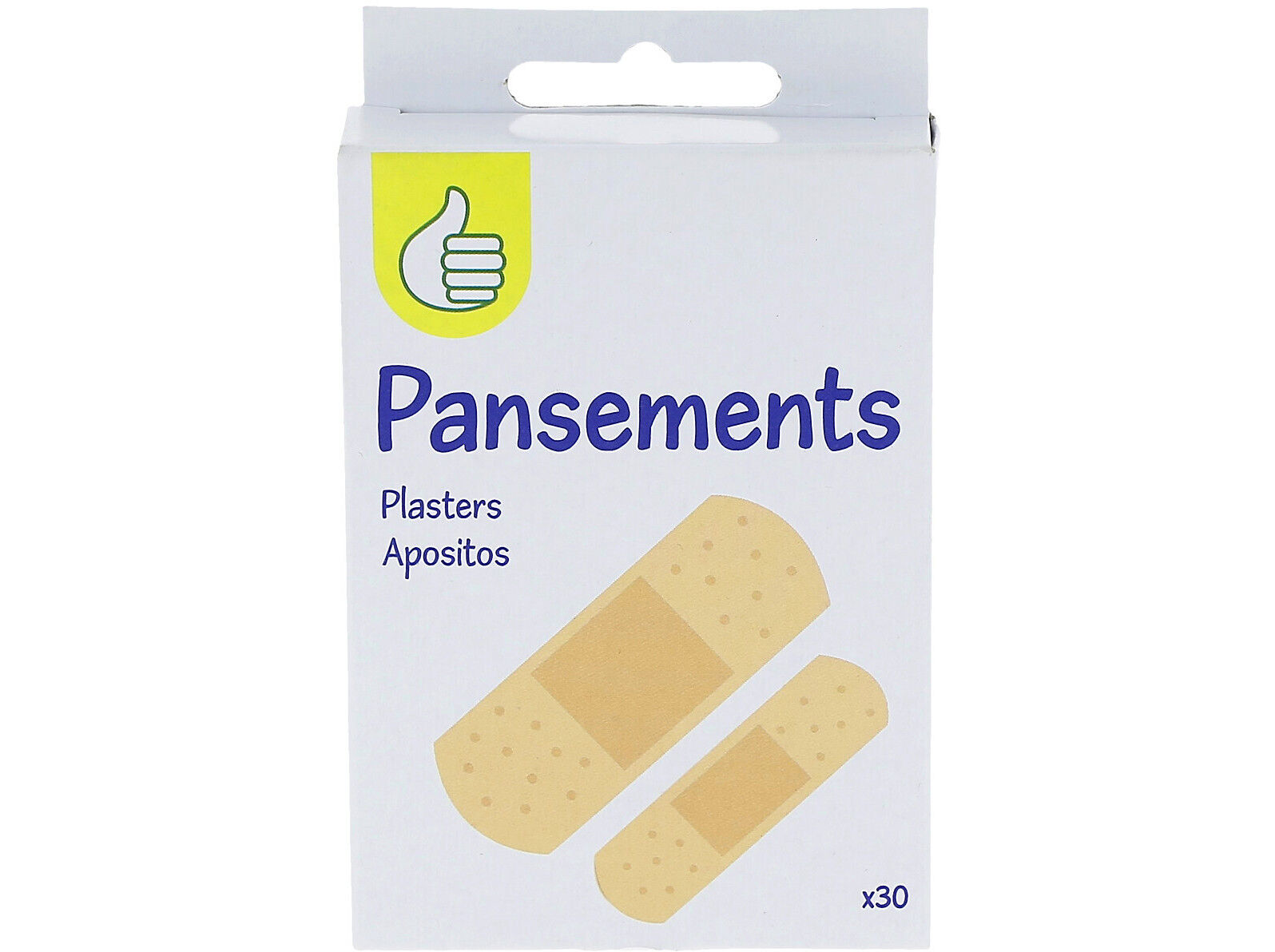 PENSOS POLEGAR 2 TAMANHOS 30UN