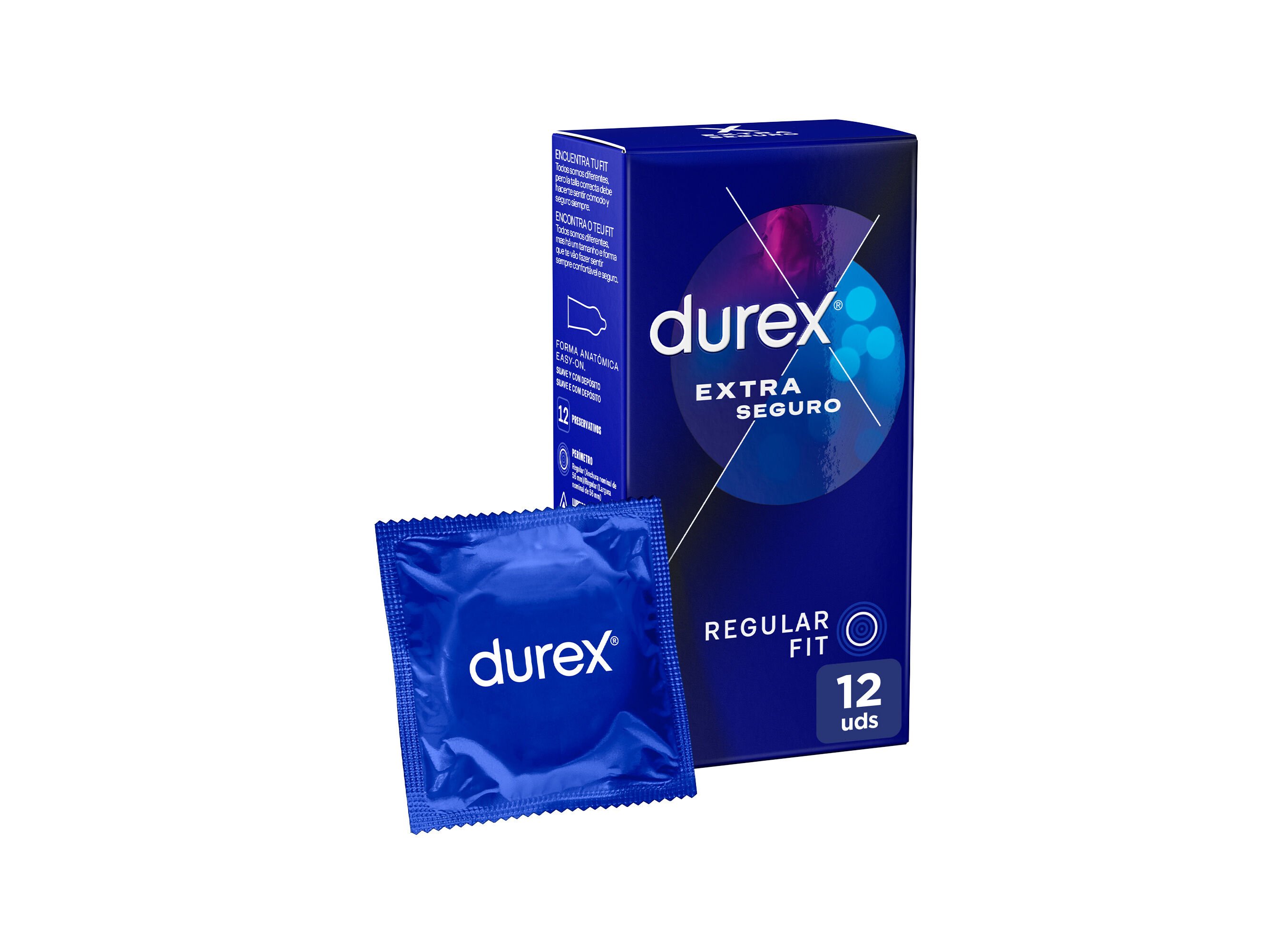 PRESERVATIVOS DUREX EXTRA SEGURO 12UN image number 0