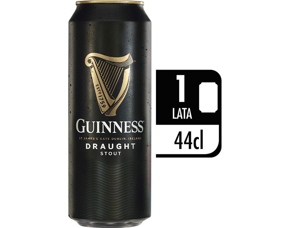 CERVEJA GUINNESS IRLANDA LATA 0.44L