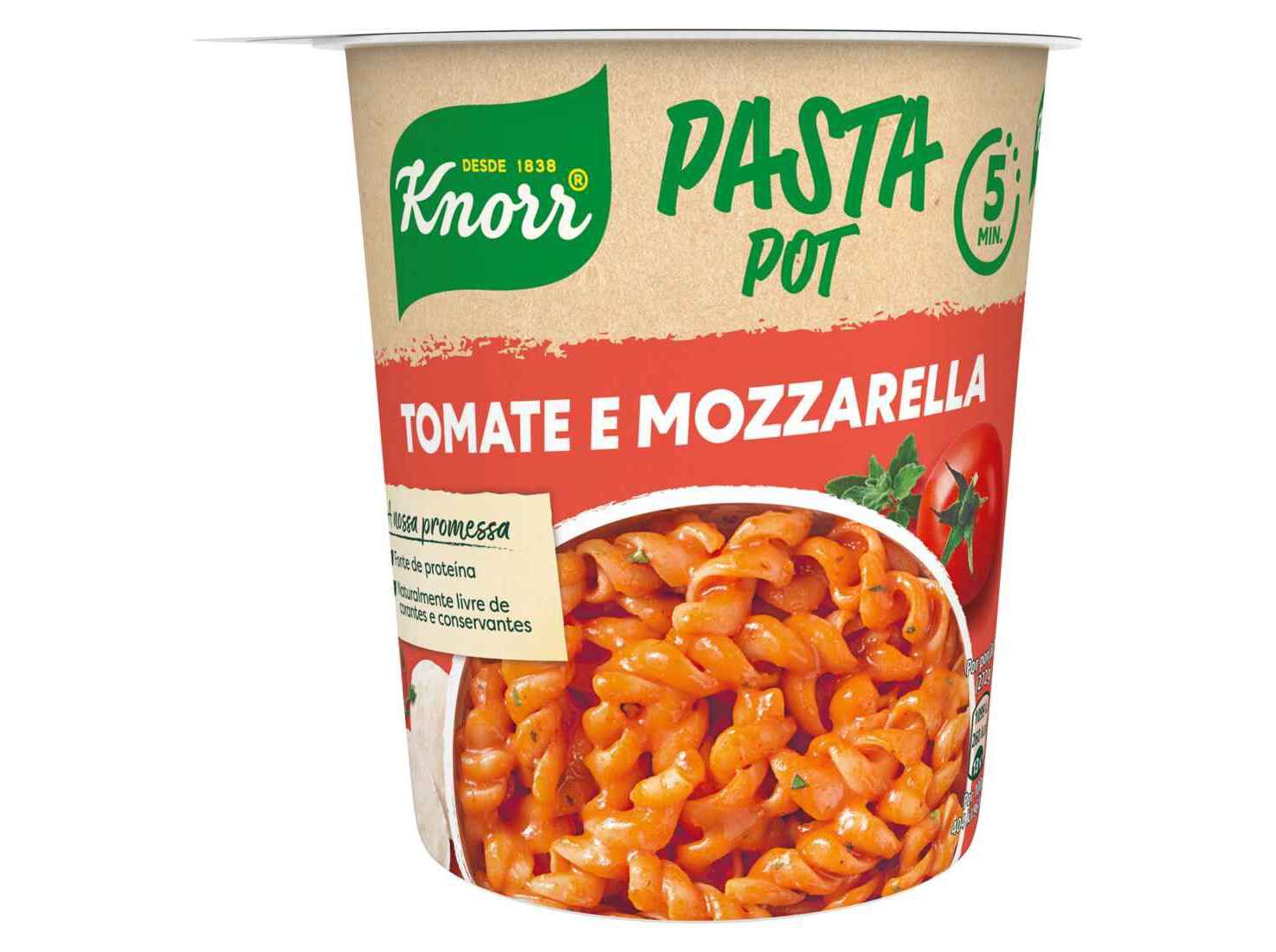 PASTA KNORR POT TOMATE E MOZARELA 72G image number 0