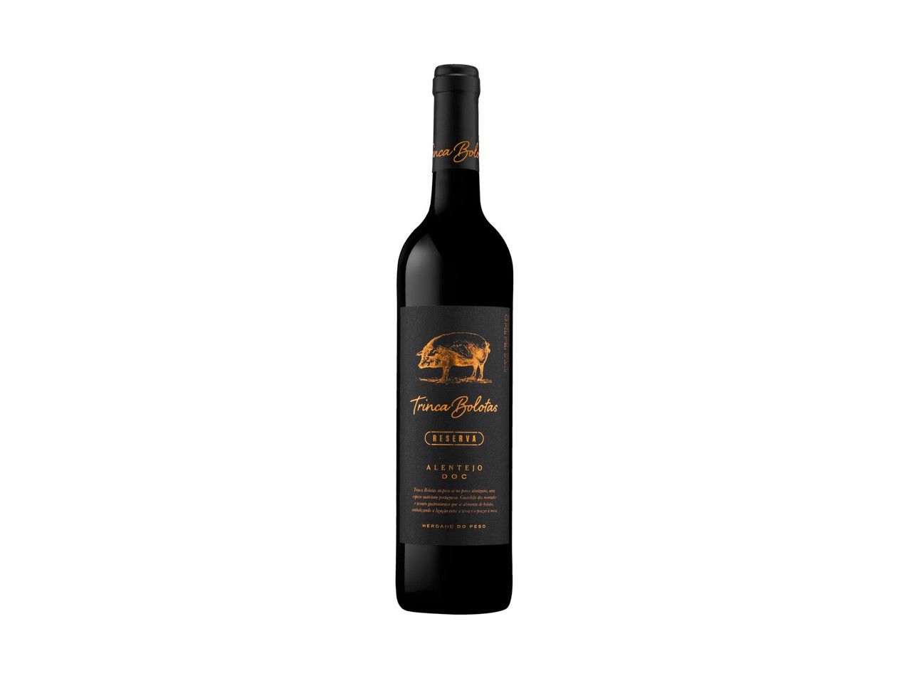VINHO TINTO TRINCA BOLOTAS RESERVA ALENTEJO 0.75L image number 1