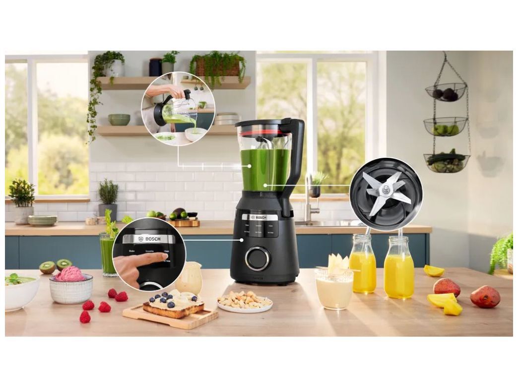 LIQUIDIFICADORA BOSCH MMB6652B VITAPOWER 1800W PRETO image number 1