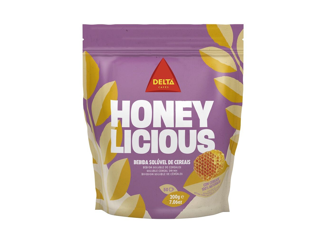 BEBIDA SOL&Uacute;VEL DELTA CEREAIS MEL 200G image number 0