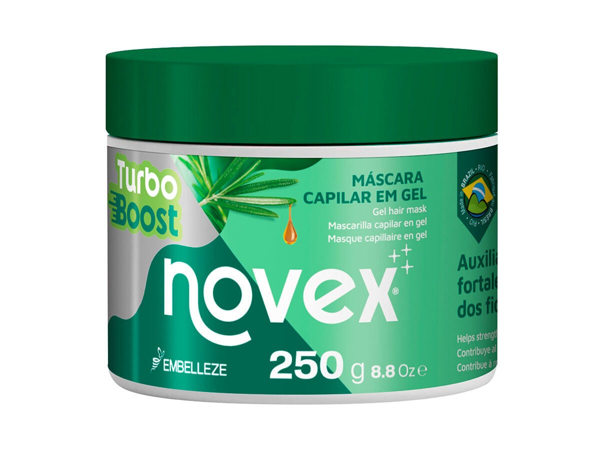 M&Aacute;SCARA GEL NOVEX TURBO BOOST ANTI QUEDA 250ML image number 0