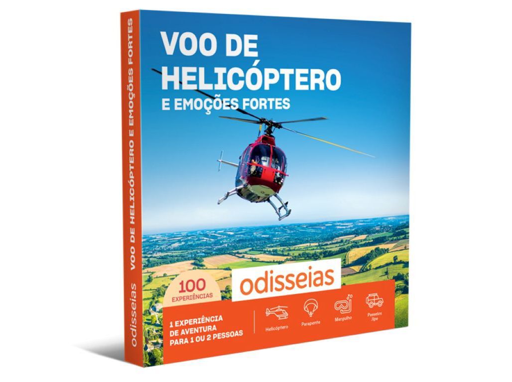 AVENTURA ODISSEIAS - VOO DE HELIC&Oacute;PTERO E EMO&Ccedil;&Otilde;ES FORTES