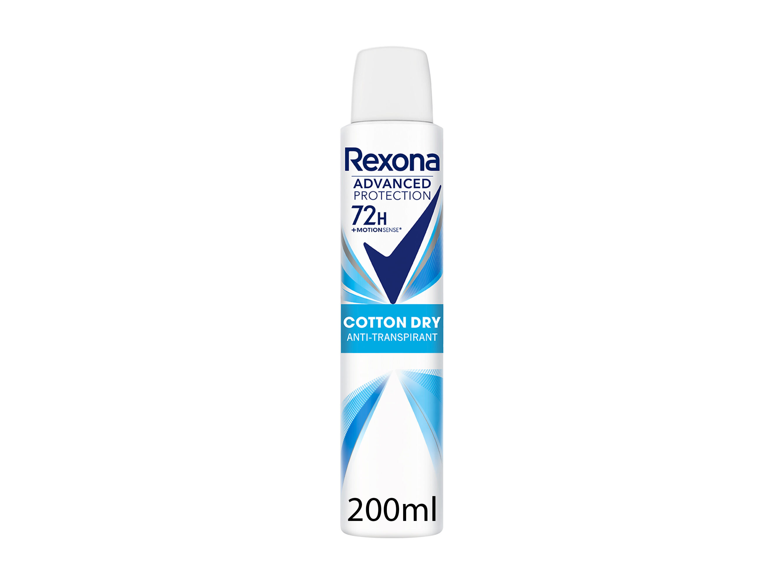 DEO SPRAY REXONA COTTON DRY 72H 200ML image number 0
