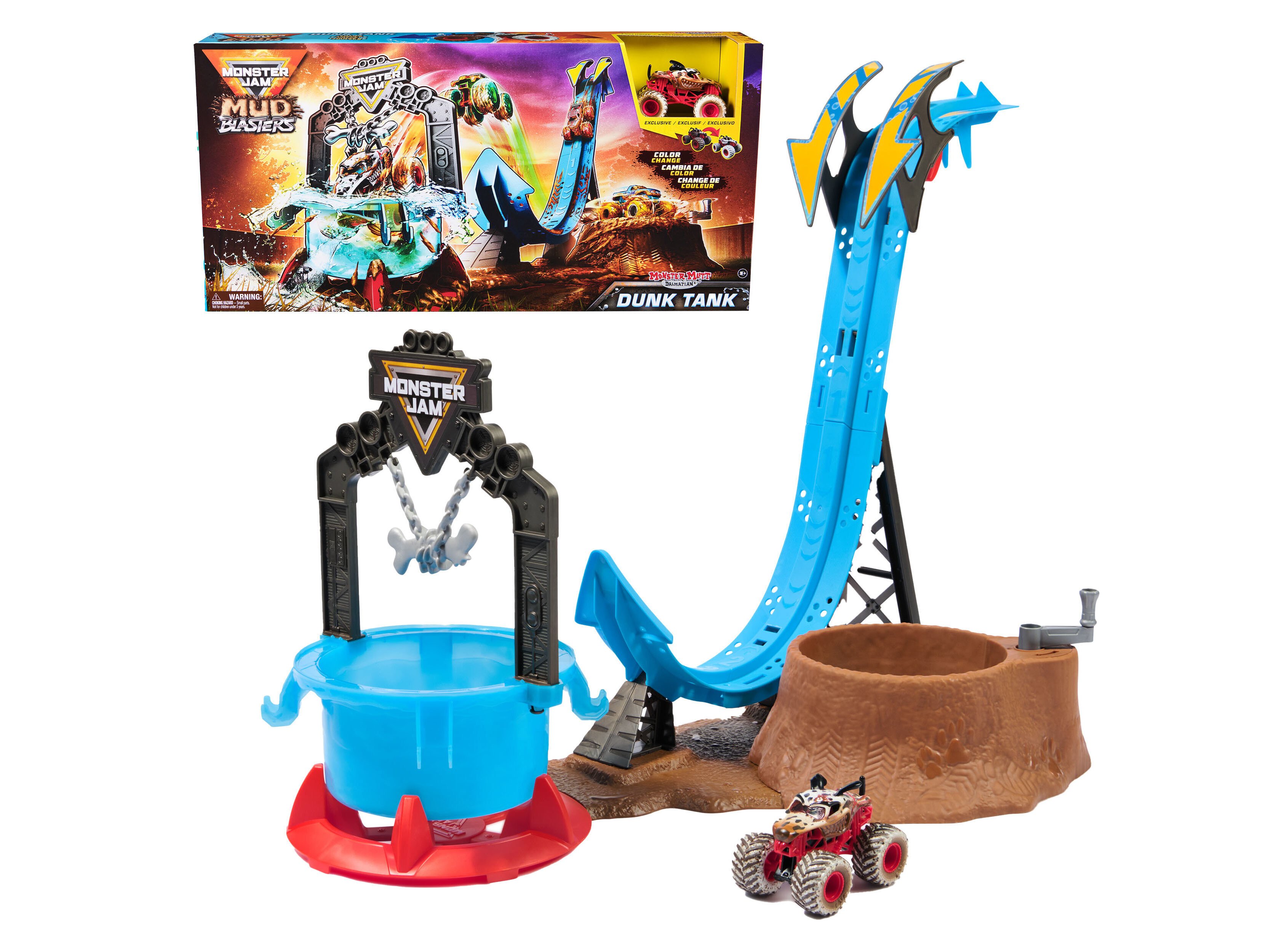 LAVAGEM DE CAMI&Otilde;ES MONSTER JAM PLAYSET image number 1