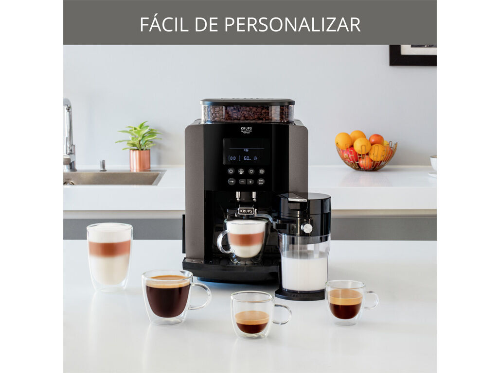 M&Aacute;QUINA CAF&Eacute; EXPRESSO KRUPS EA819E10 AUTOM&Aacute;TICA ESSENTIAL AR&Aacute;BICA LATTE image number 4
