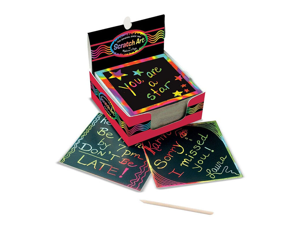 BLOCO DE NOTAS MELISSA & DOUG PARA RASPAR