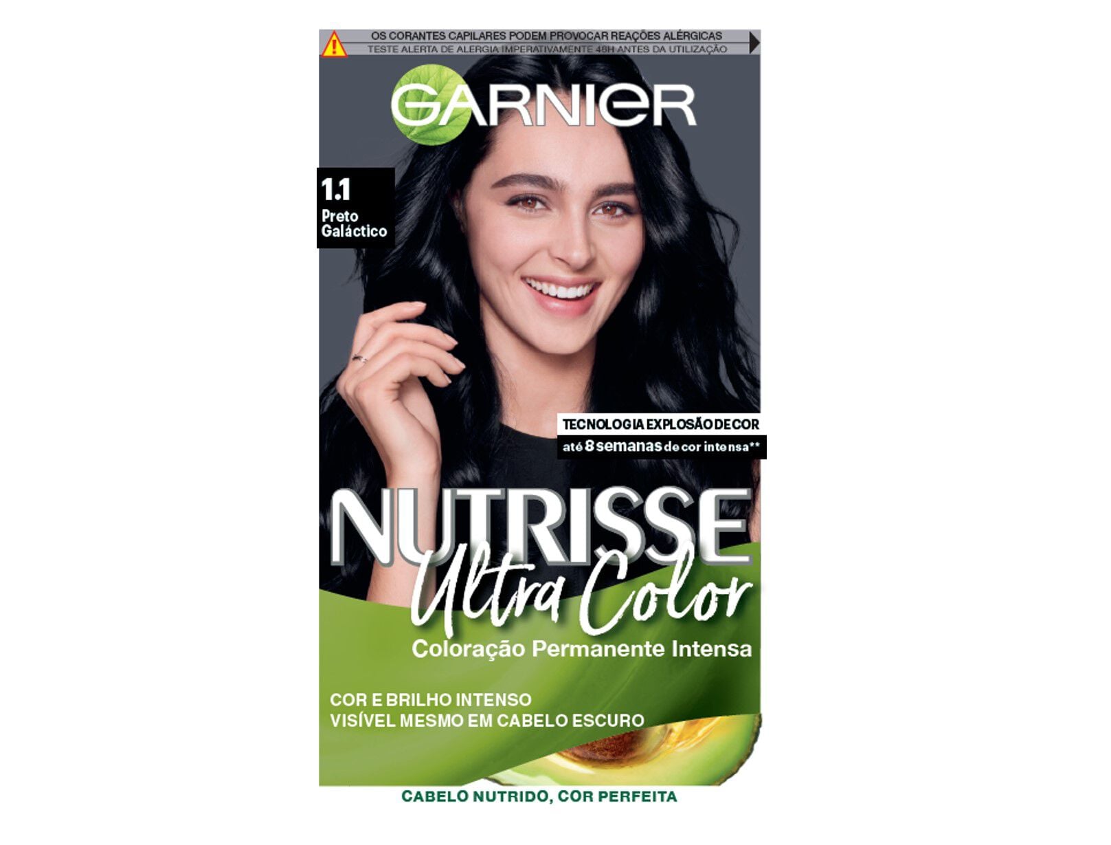 COLORA&Ccedil;AO NUTRISSE 1.1 PRETO GAL&Aacute;TICO image number 0