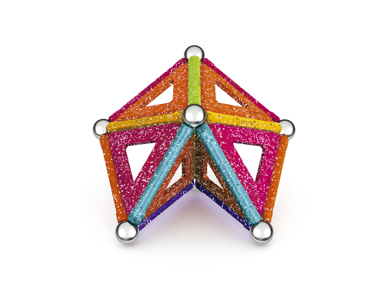 GLITTER RECYCLED GEOMAG 35 P&Ccedil;S image number 1