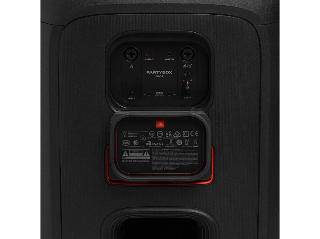 COLUNA PORTATIL JBL PARTYBOX520 400W image number 9