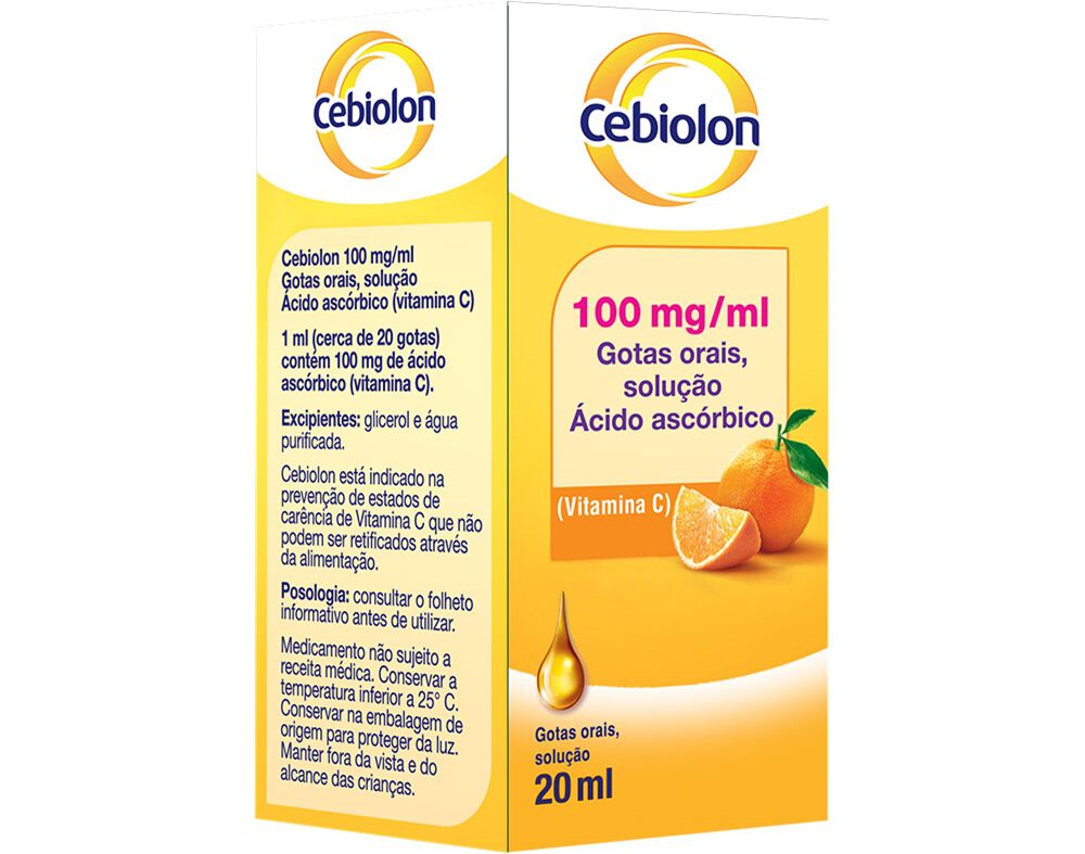 GOTAS CEBIOLON ORAIS 100MG/ML 20ML
