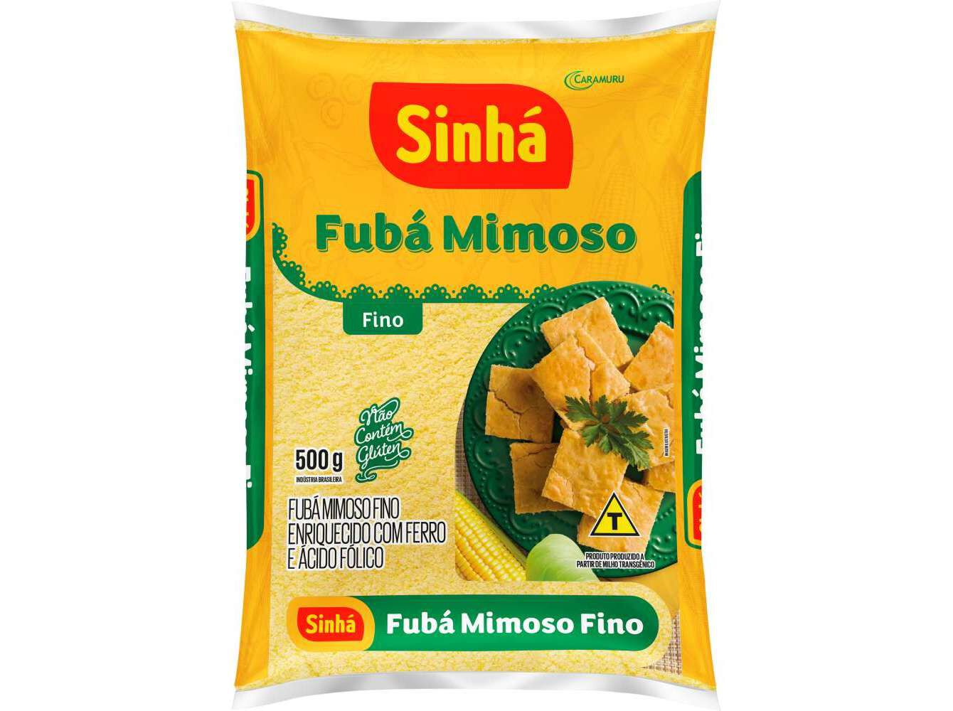 FARINHA SINH&Aacute; FUBA MIMOSO 500G
