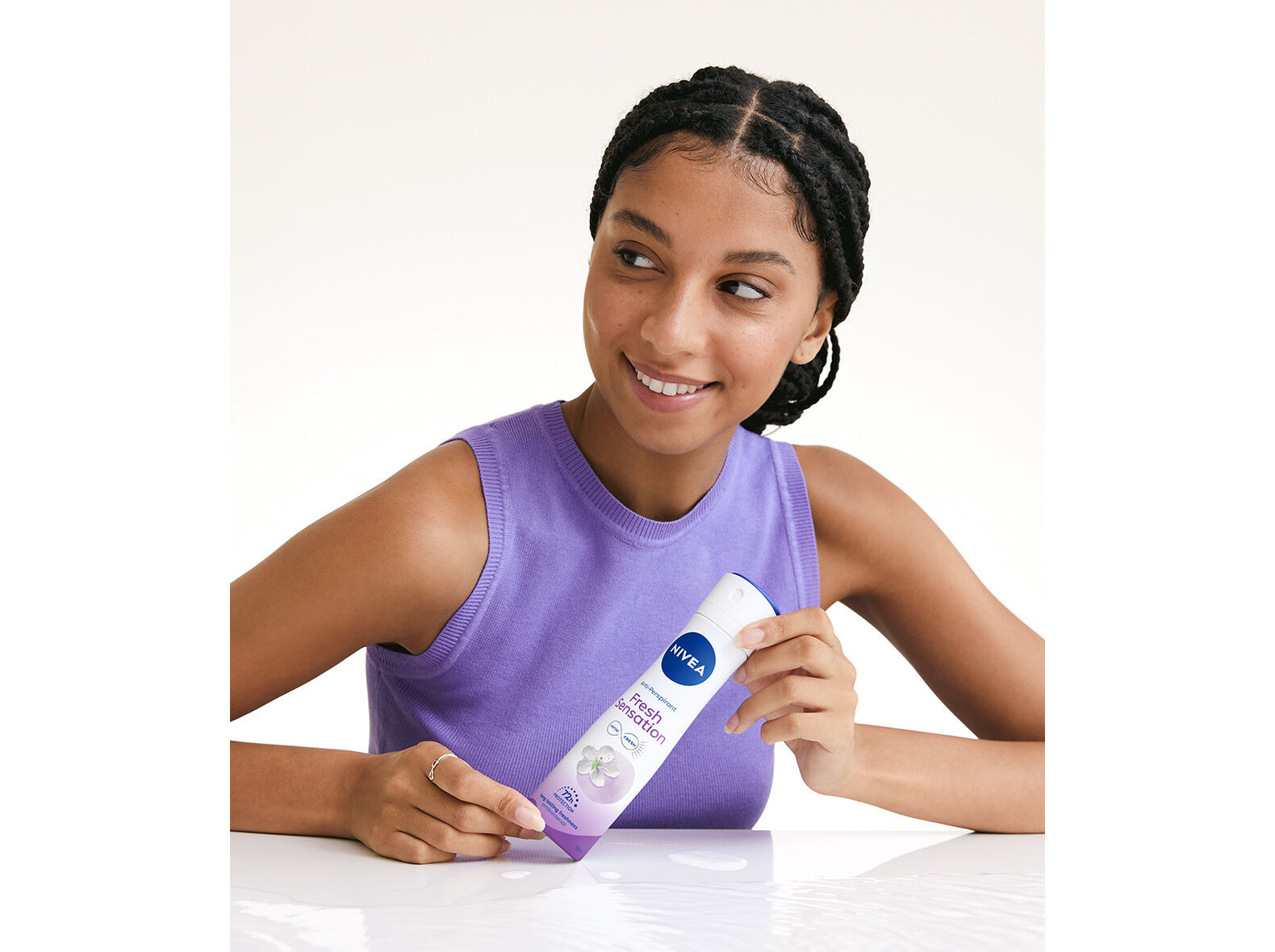 DEO SPRAY NIVEA FRESH SENSATION 150ML image number 1