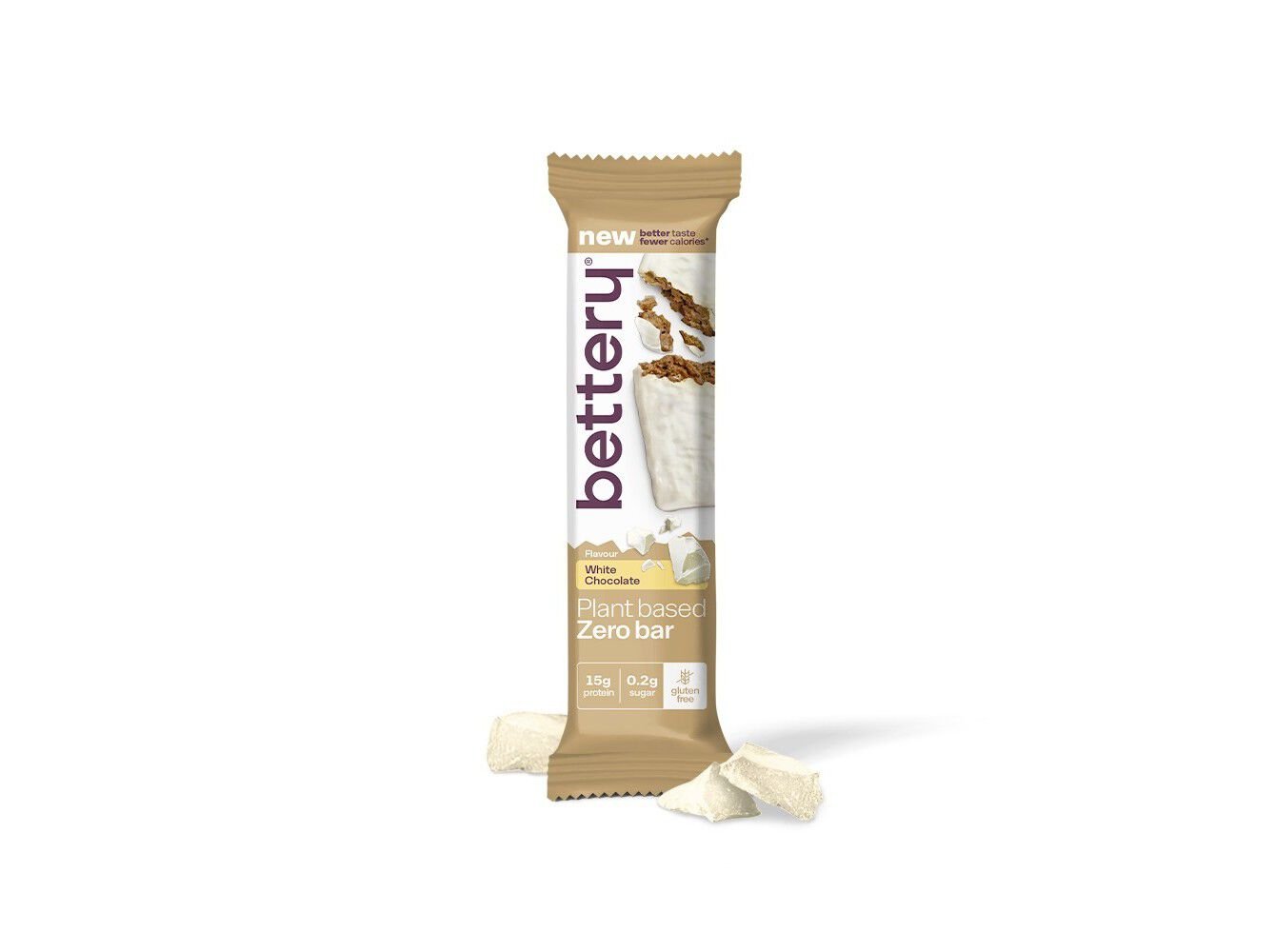 BARRA ZERO BETTERY CHOCOLATE BRANCO & COOKIES 55G