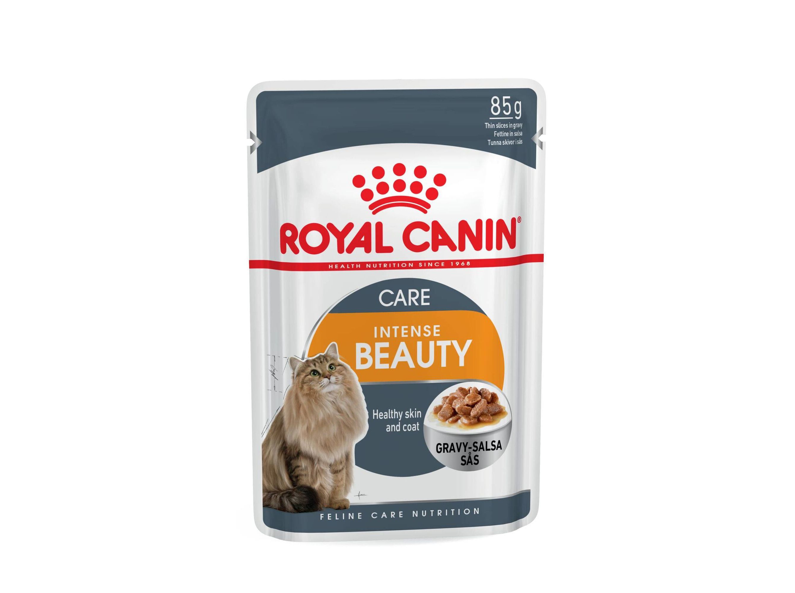 COMIDA H&Uacute;MIDA GATO ROYAL CANIN :BEAUTY GRAVY 85G (904235) image number 0