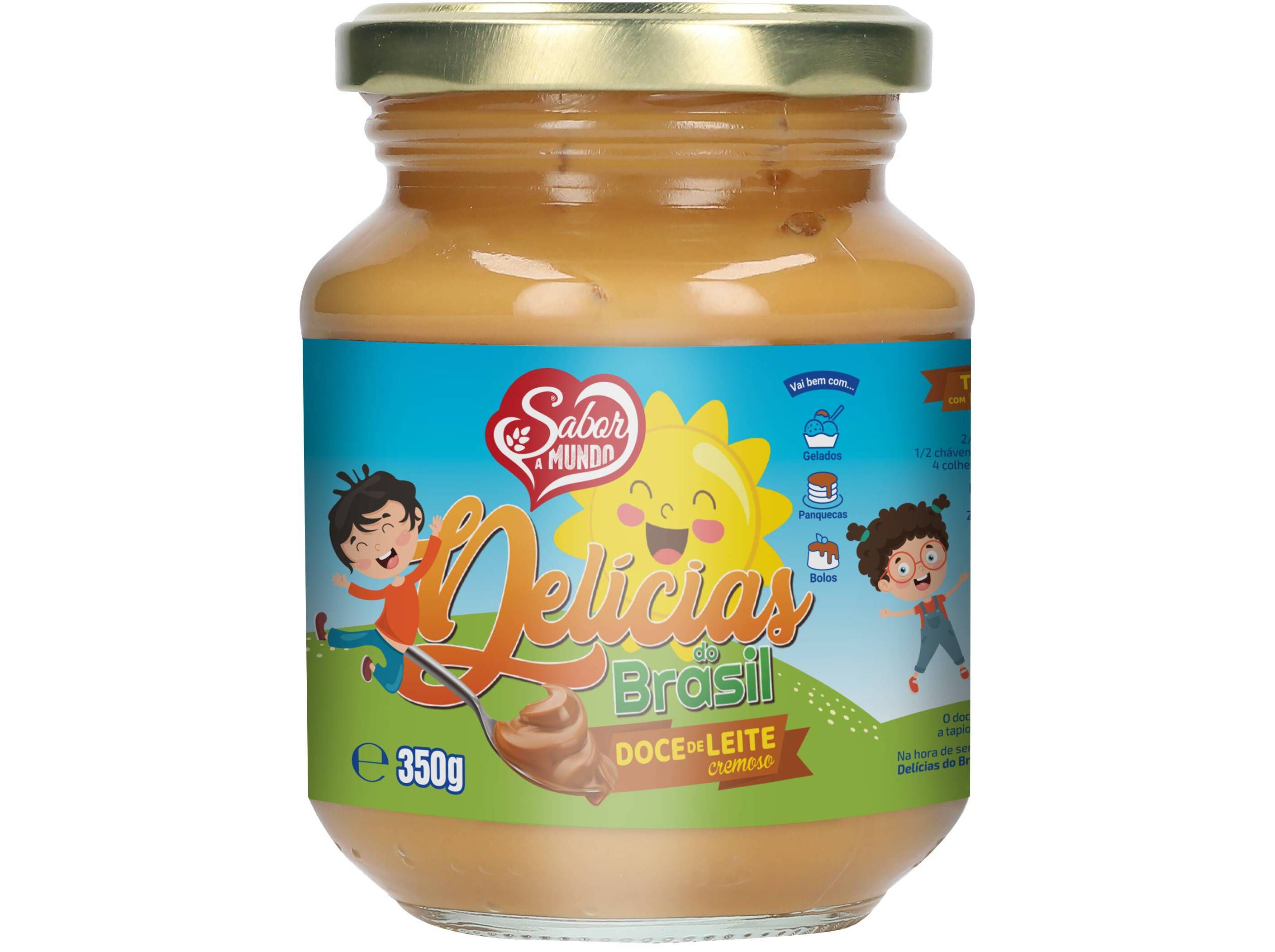 DOCE DE LEITE AFG CREMOSO DEL&Iacute;CIAS DO BRASIL 350G image number 1