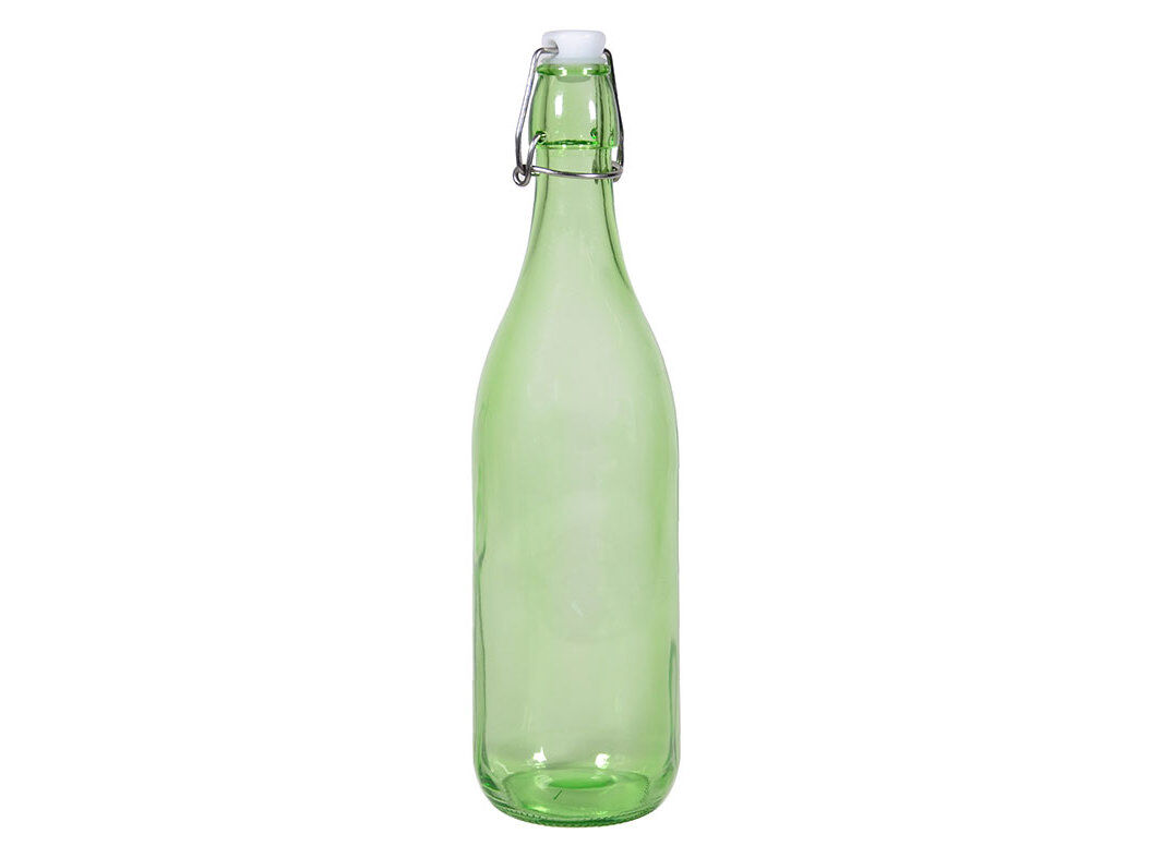 GARRAFA VIDRO ACTUEL VERDE 1L