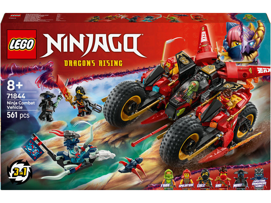 VE&Iacute;CULO DE COMBATE NINJA LEGO NINJAGO 71844
