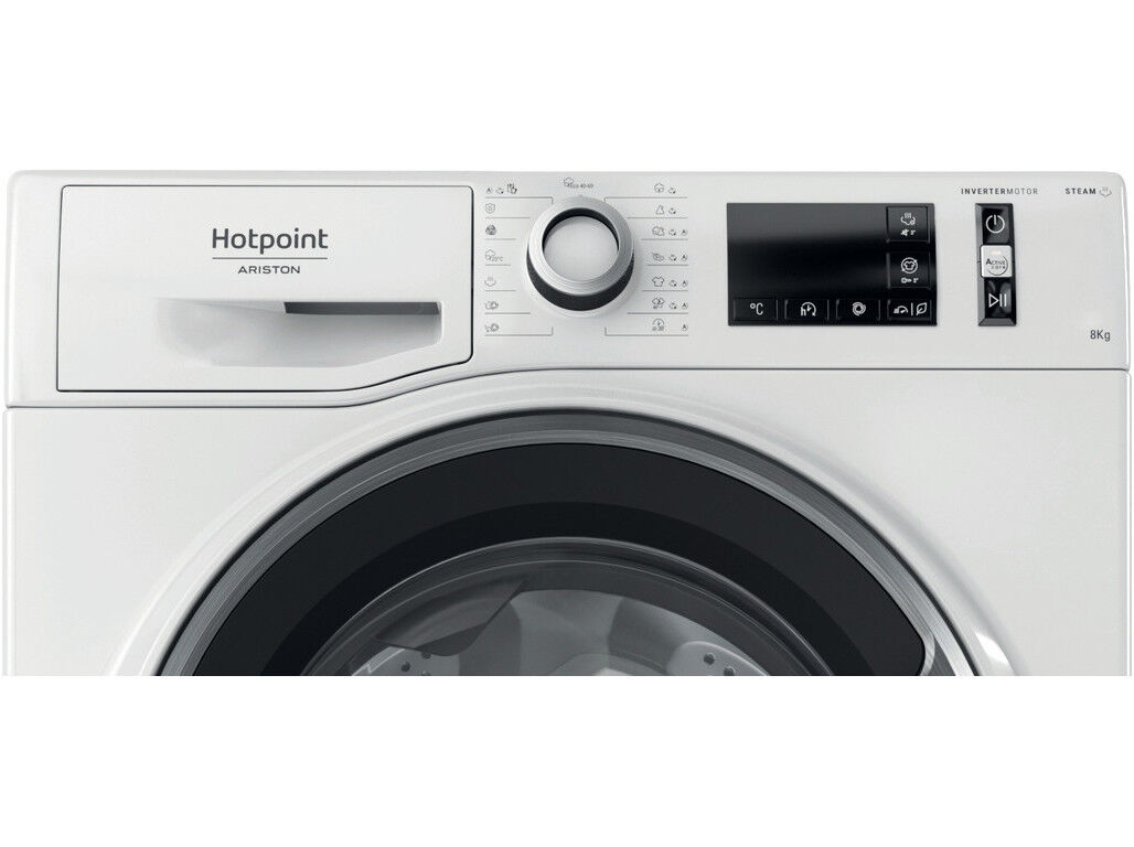 MAQUINA LAVAR ROUPA HOTPOINT NM11 847 WS A EU BC 8 KG image number 3