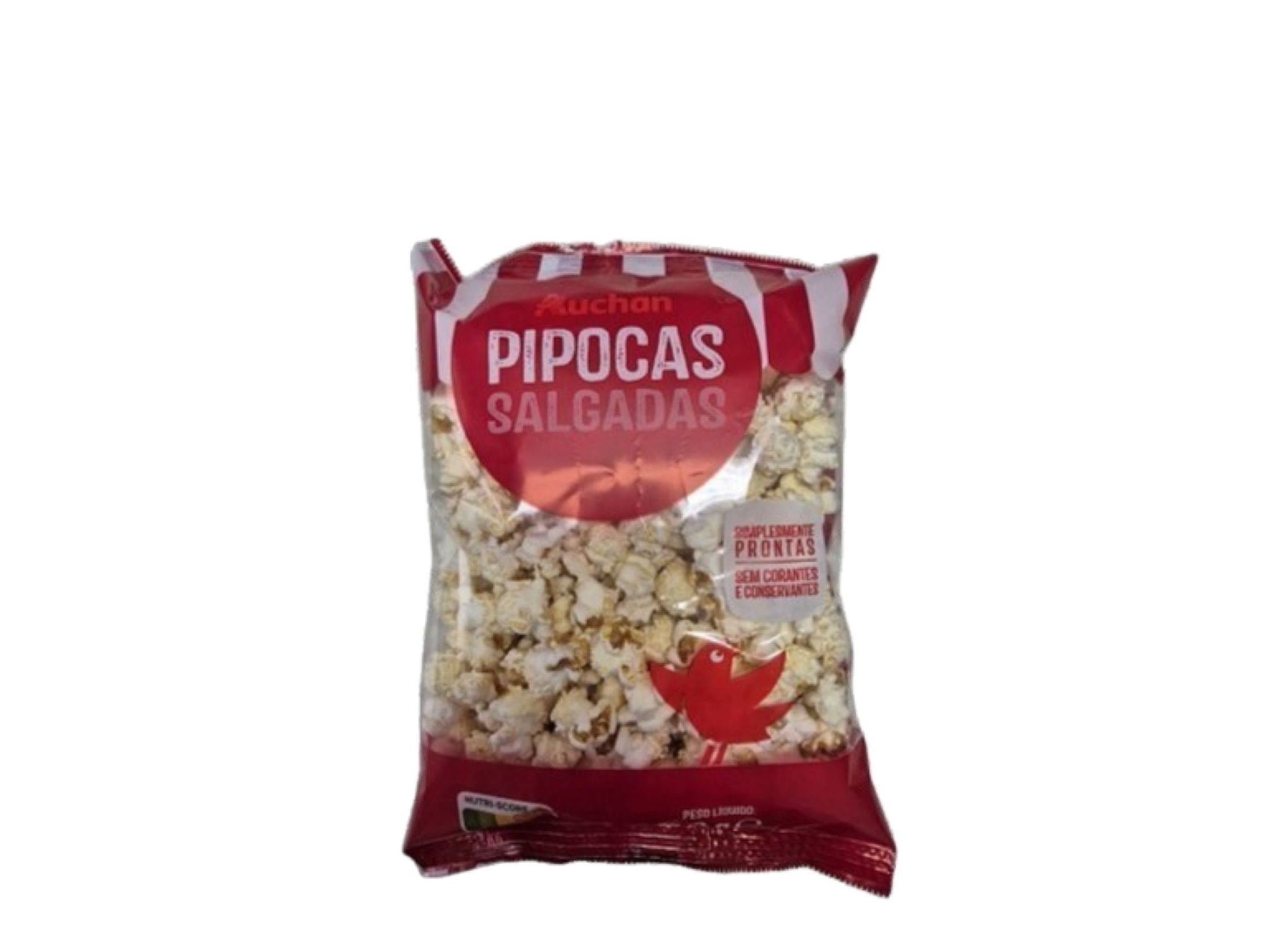 PIPOCAS AUCHAN SALGADAS 90 G image number 0