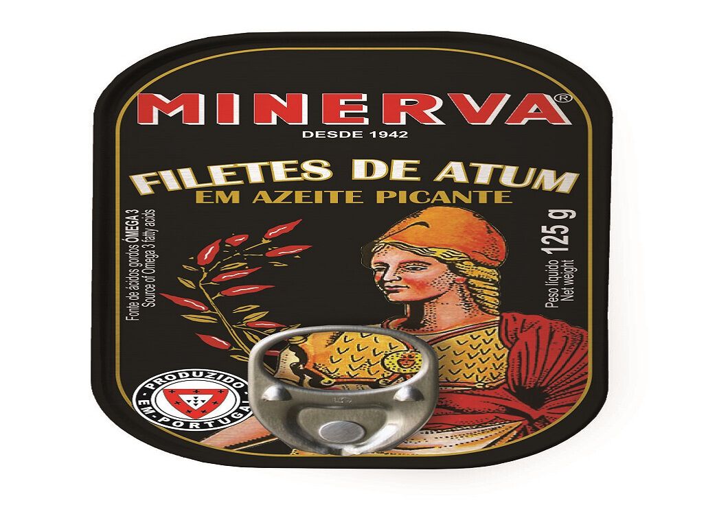 FILETE ATUM MINERVA AZEITE COM MALAGUETA 125G image number 0