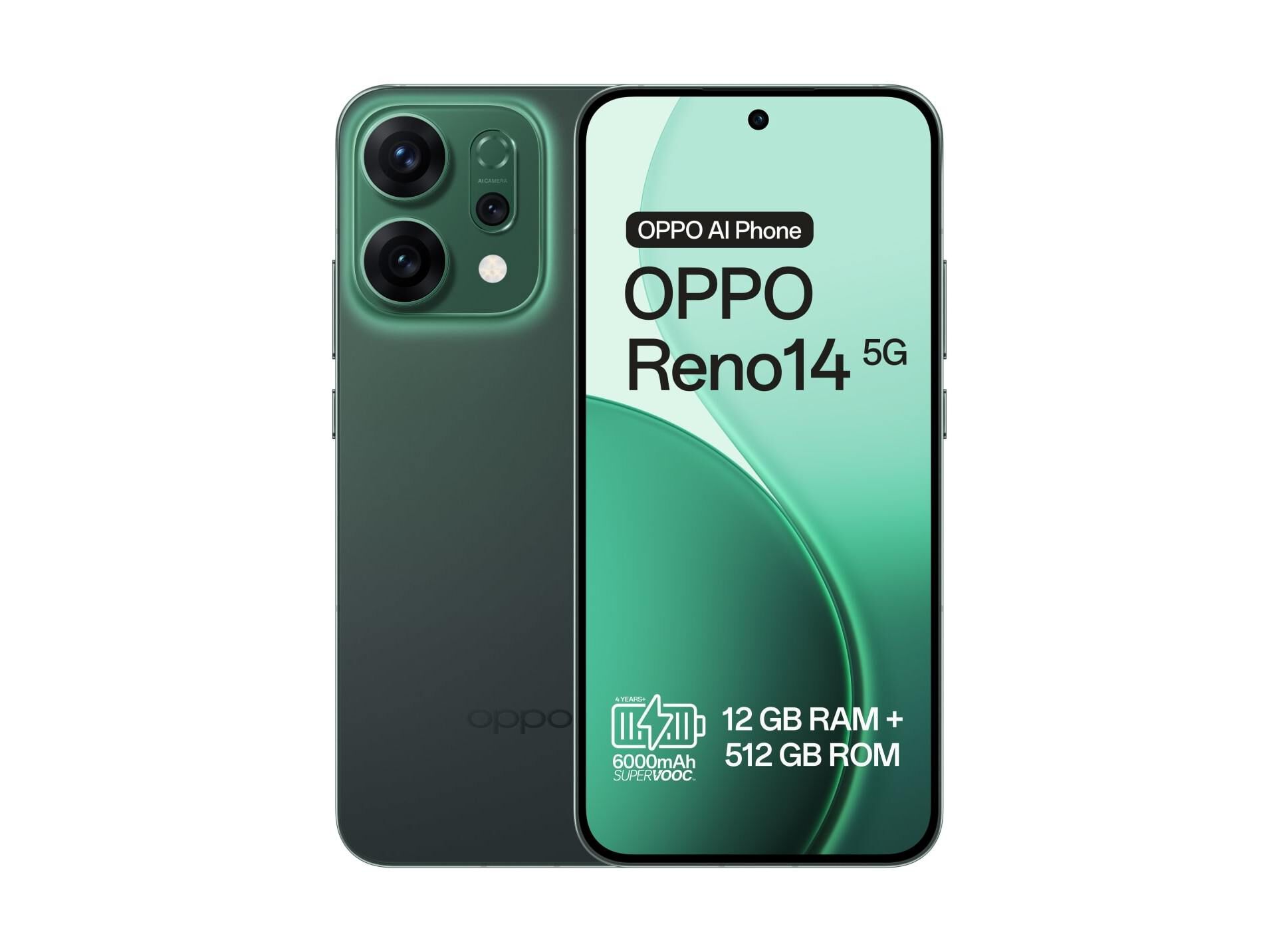 SMARTPHONE OPPO RENO14 5G 12/512GB VERDE