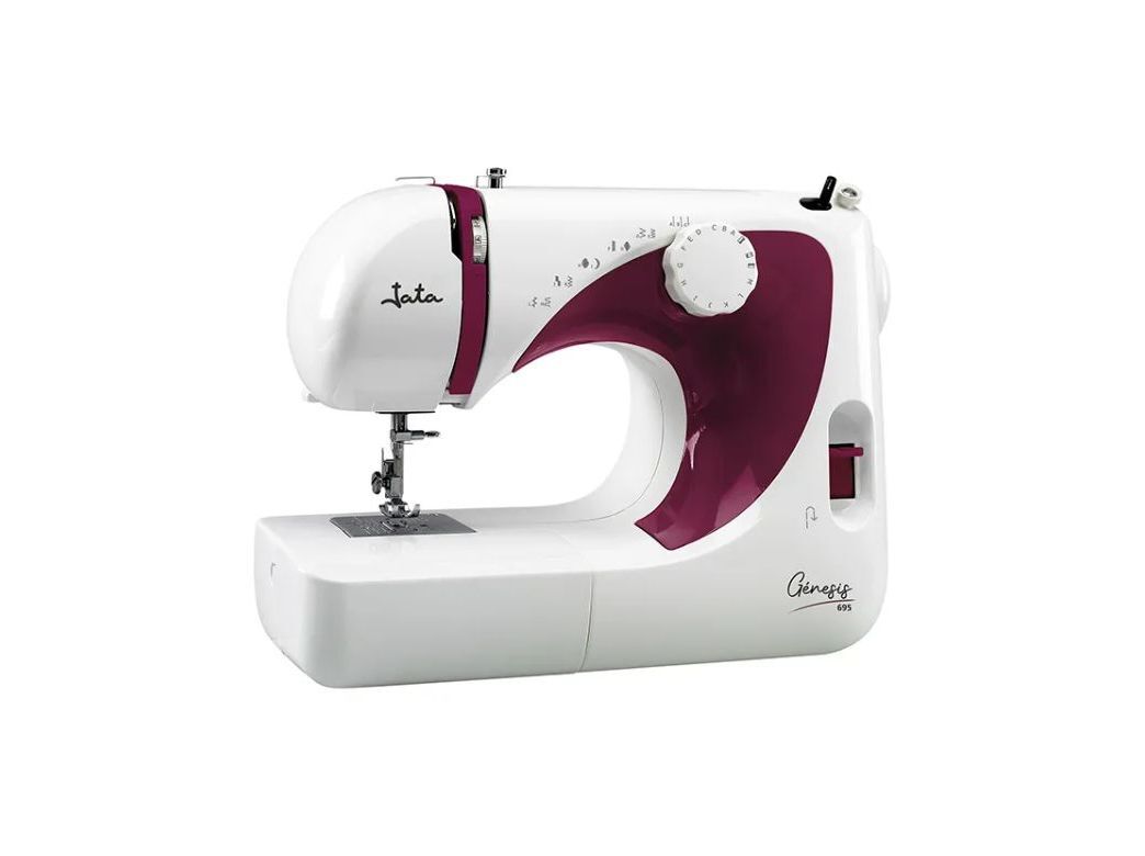 M&Aacute;QUINA DE COSTURA JATA MC695 13 PONTOS 70 W COM AGULHA DUPLA