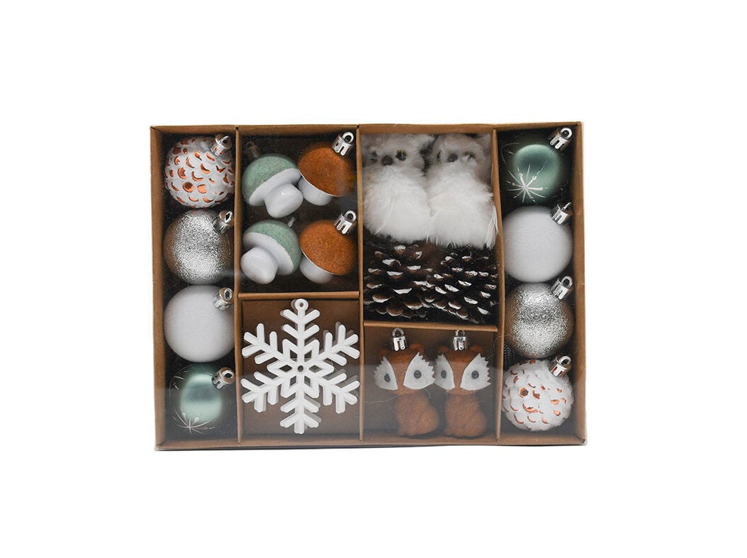 CAIXA 24 ORNAMENTOS NATAL ACTUEL