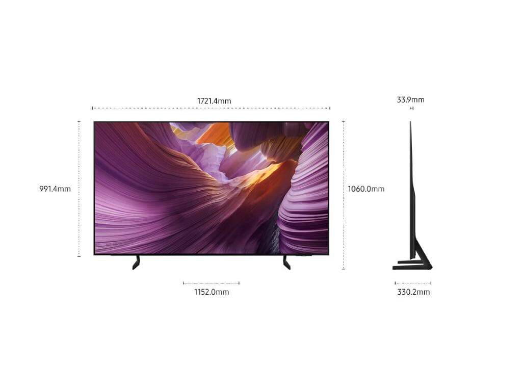 TV OLED SAMSUNG TQ77S85FAEXXC (77" 4K SMART TV AI 194CM) image number 7
