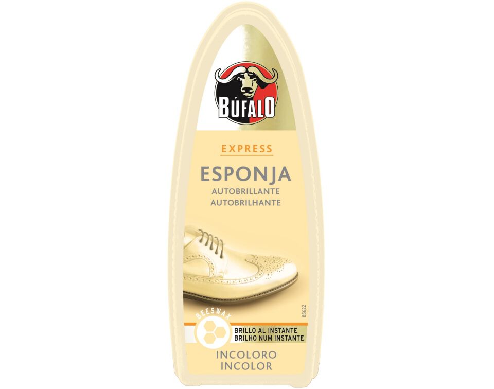 Esponja Cal&ccedil;ado Brilho Incolor B&uacute;falo 1Un