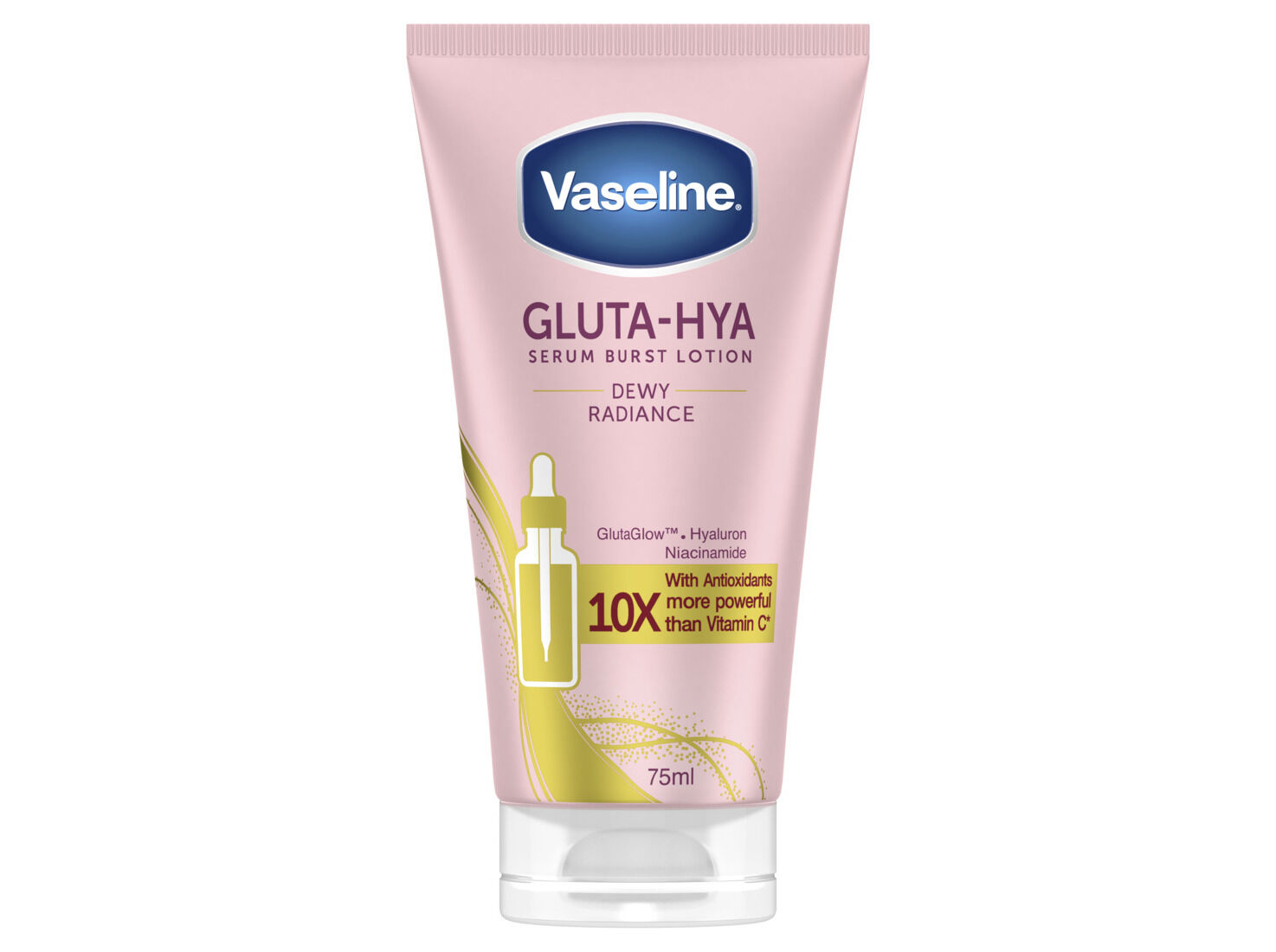 LO&Ccedil;&Atilde;O VASELINE GLUTA-HYA DEWY RADIANCE 75ML image number 0