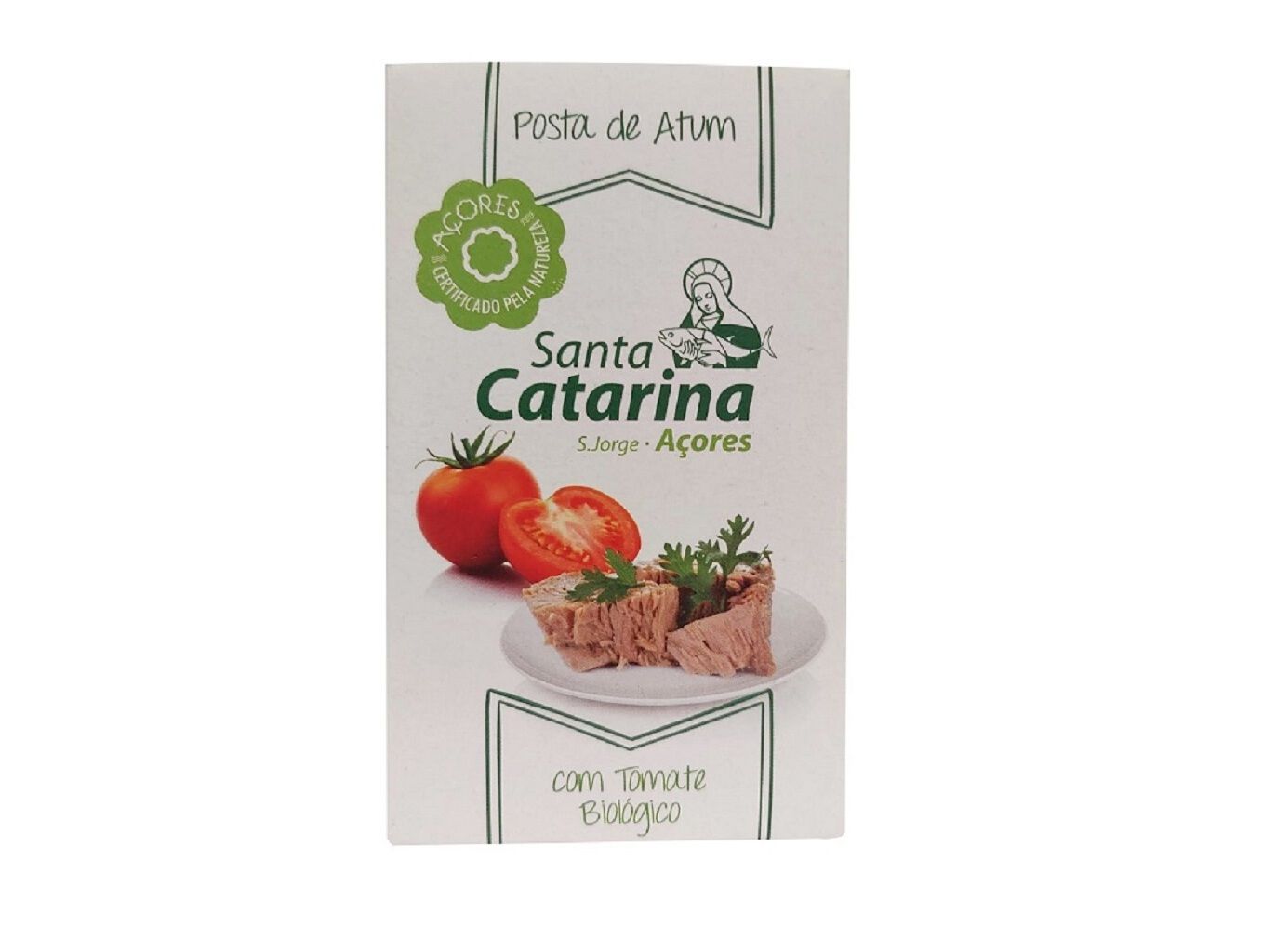 ATUM SANTA CATARINA POSTA TOMATE BIO 120G