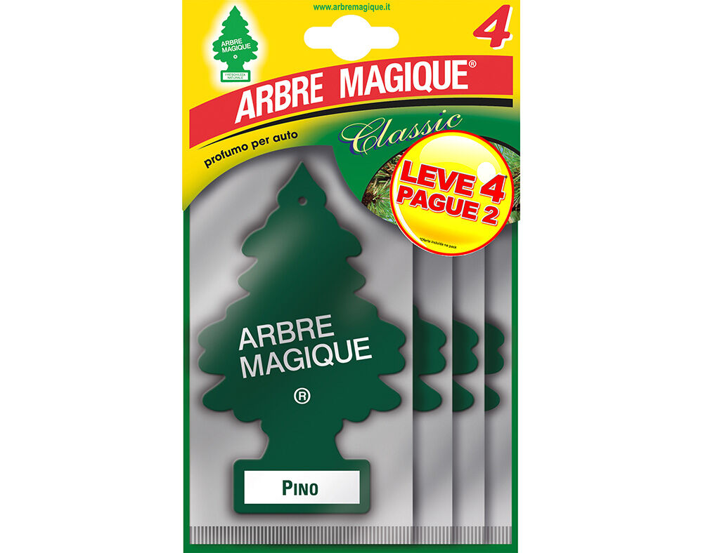 AMBIENTADOR AUTOM&Oacute;VEL ARBRE MAGIQUE QUATTRO PINHO 20G image number 0