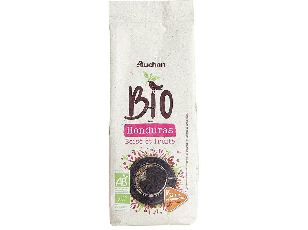 CAF&Eacute; MO&Iacute;DO AUCHAN BIO HONDURAS CULTIVAMOS O BOM 250G