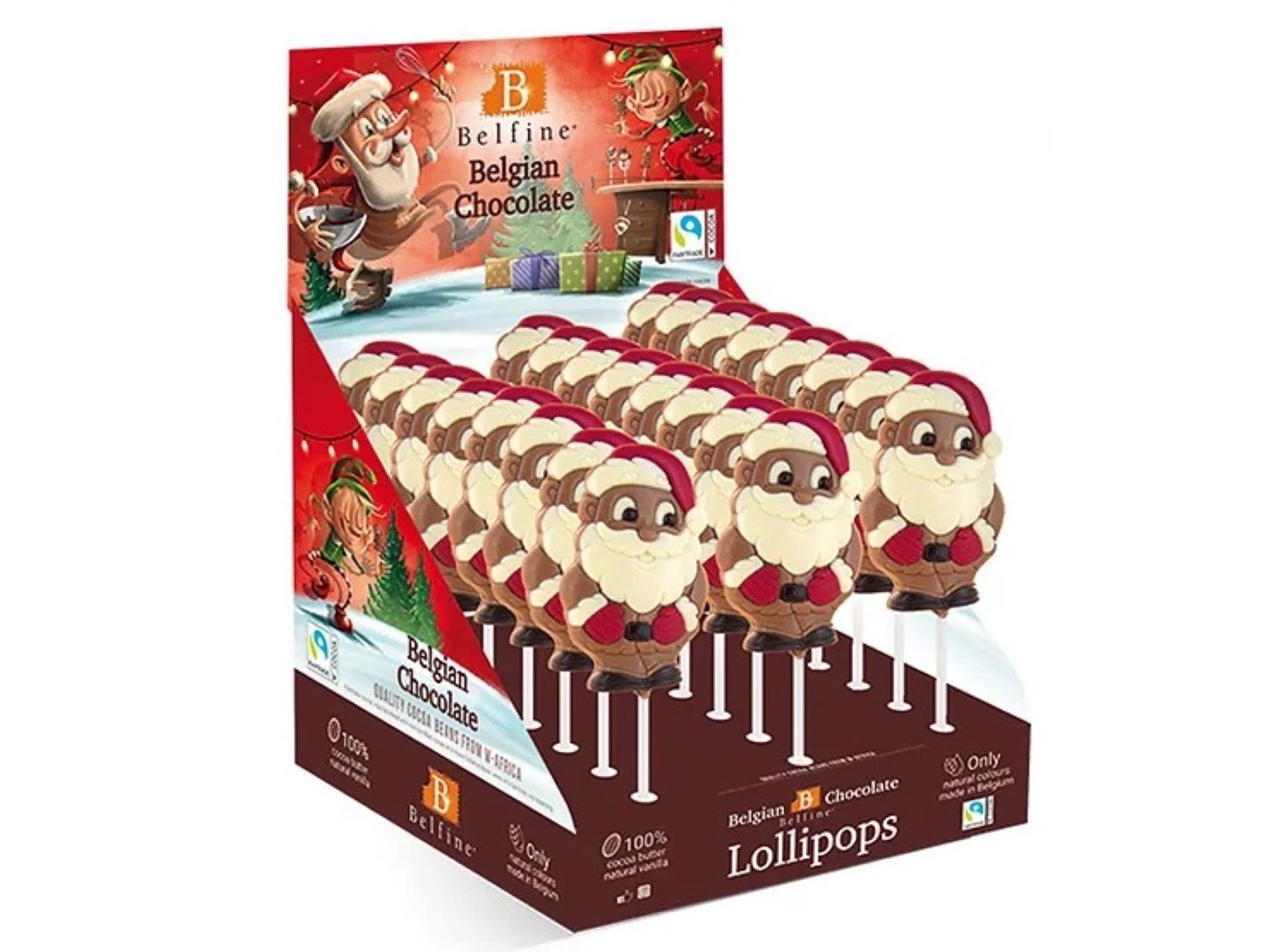 CHUPA CHOCOLATE BELFINE PAI NATAL 25 G image number 1