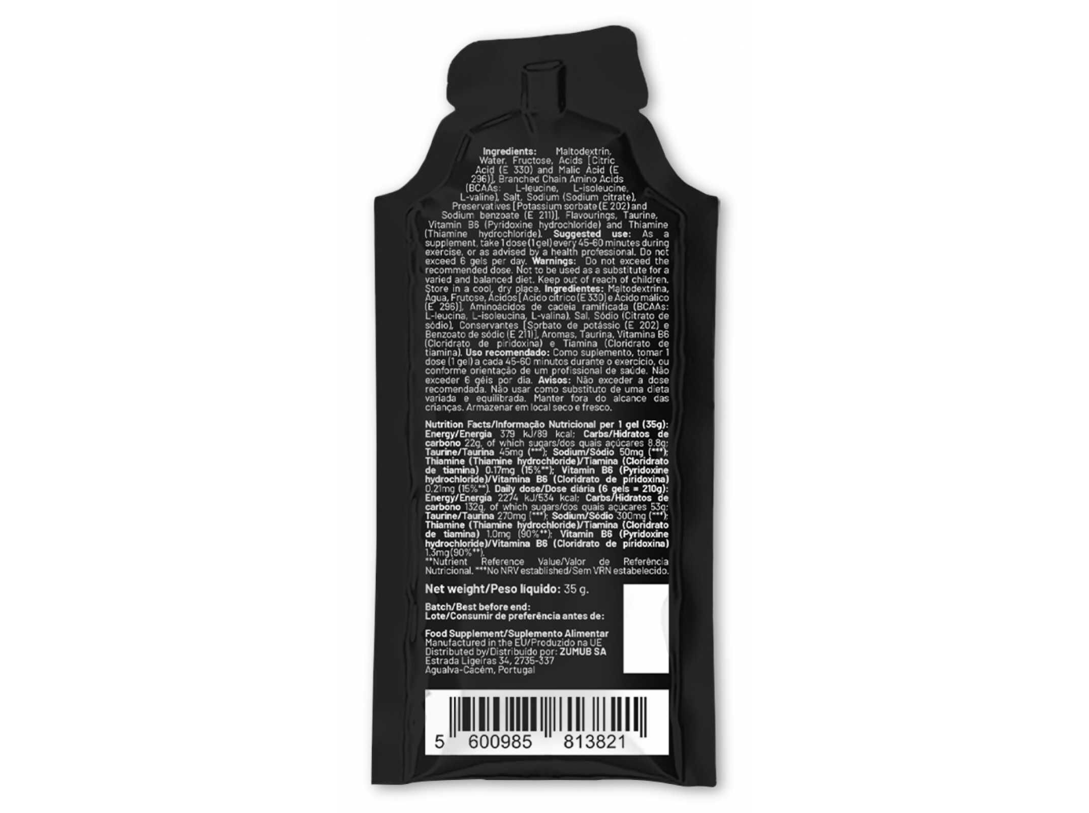 GEL ZUMUB MORANGO 35 G image number 1